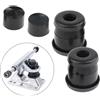 4x 90A PU Top Bottom Skateboard Truck Boccola Kit Cilindro Long Board Shim