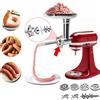 in Acciaio Inox Alimentare Grinder Attaccamento Trituratore Carne Stuffer per