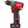 Milwaukee Trapano Avvitatore a Percussione Compatto M12 Milwaukee M12FPD2-602x 45Nm
