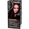 Syoss by Palette Colorazione Permanente 4-2 Castano Mogano, Colorazione capelli permanente con Cheratina, per 100% copertura dei capelli bianchi e fino a 100 giorni di colore intenso