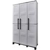 pidema.it Armadio portascope da esterno 3 ante Armadietto multiuso tuttopiani 102x37x169H