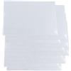 10 Pezzi Carte Termorestringenti Vuote, Fogli di Pellicola 6 Pollici x 8 Pollici