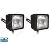 AEspares 2 Mini Digger Lavoro Luci Quadrato Lampada Per Komatsu Kubota hitachi Bruco Gec