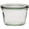 Weck Barattoli di vetro, 250 ml, forma rotonda, vetro, confezione da 3