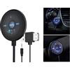 Adattatore Audio AUX Per Ricevitore Trasmettitore FM Bluetooth 5.0 2 In 1 Per