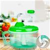 Tritatutto Manuale per Verdure Domestico, Robot Da Cucina, per Lattuga, Verdure,