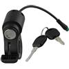 Lucchetto in plastica nero per Kukirin per G2 per Pro per scooter elettrici Max