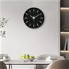 Orologio da parete fosforescente da 25 cm, ideale per ufficio, soggiorno,