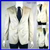 Remona Blazer da uomo cotone slim fit beige 46 48 50 Giacca elegante primaverile estiva