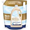 Spuma di Sciampagna - Ecoricarica Detersivo Lavatrice Bianco Puro, Formula Igienizzante Concentrata con Azione Antigrigio Colori Brillanti, 84% di Ingredienti Biodegradabili - 1305 ml, 29 Lavaggi