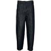 KARMA pantalone donna denim nero ovetto 50117 MADE IN ITALY