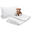 Bleu Calin Bleu Câlin Set copripiumino leggero 75 x 120 cm e cuscino soffice, 40 x 60 cm, per culla 60 x 120 cm, lavabile a 95 °C, certificato Oeko-Tex