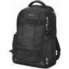 Lightpak Rucksack HAWK, Laptoprucksack aus Polyester für 14 Zoll Notebook, Backpack mit Polsterung Zaino Casual 46 Centimeters 34 Nero (Schwarz)
