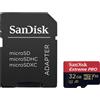 SanDisk Extreme® Pro Scheda microSDHC 32 GB Class 10, UHS-I, UHS-Class 3, v30