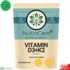Nutra Core Vitamina D3 4000IU + K2 MK7 200mcg Capsule (20% Elementale Magnesio) - Naturale