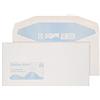 Blake Environmental Nature First Recycled 114 x 235 mm 90 g/m2 Portafoglio per spedizioni Gommato (RN0016) Bianco, Confezione da 500
