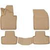 Element Tappetini in gomma 3D su misura per VOLVO XC60 2017-> SUV 4 pz (beige)