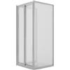Idralite BOX CABINA DOCCIA TRE LATI 75X70X75CM SALOON 2 PORTE BATTENTE H198 STAMPATO C