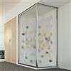 Idralite BOX CABINA DOCCIA 75x150 CM ANGOLARE 1 ANTA P CRISTALLO STAMPATO SCORREVOLE