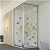 Idralite BOX CABINA DOCCIA 75x100 CM ANGOLARE 1 ANTA BATTENTE P VETRO STAMPATO AP 100