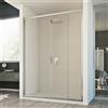 Idralite BOX PORTA DOCCIA DUE 2 ANTE VETRO STAMPATO SCORREVOLE 157 158 159 160 161 162 CM