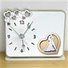 DLM Bomboniere DLM-A975 Bomboniera Orologio linea cuore coppia sposi per 25 o 50 anniversario