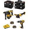 DeWALT Kit FVK381T2-QW 54V/18V (DCH333 + DCD796 + DCG418 + 2 x 6,0 Ah + DCB118 +