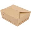 Garcia de Pou 50 pezzi - Scatole americane Microondabili 'Thepack' 1350 ml 220 G/M2 15,2 x 12,1 x 6,5 cm naturale cartone ondulato Nano-Micro