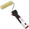 Nespoli - Mini Rullo per Pittura 11 cm Trattato al Teflon Surface Protector per Impregnanti e Vernice per Legno, Rullo Pittura per Lavori Fai da Te - Manico Ergonomico Soft Touch, Rilascio Efficiente