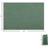 Impermeabile Tenda Tarp Pioggia Parasole Ham-Mock Rifugio Campeggio Picnic
