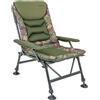 WYCHWOOD EPIC TACTICAL RELAX CHAIR SEDIA CARPFISHING W/ARMS IMBOTTITA A0181