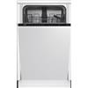Beko Lavastoviglie Incasso Beko Slim 45cm DIS35020 10 cop. Silenziosa 49db LED cl. E