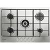 Indesit Piano Cottura 5 Fuochi a Gas 73 cm in Acciaio Inox THP 752 W/IX/I 1 Indesit