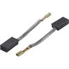 vhbw 2x spazzole carbone per Bosch GWS 8-125 CE 9-125 8-125 C