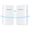 5Ghz 867Mbps Ponte Wifi Esterno, Plug E Play 1KM Lunga Portata Ponte Wi-Fi Inter