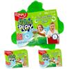 ZIMPLI - 6 Slime Play per sacchetti festa, Verde e Rosso, trasforma magicamente l'acqua in una melma densa e colorata, gadget per feste per bambini e bambine, riempitivo per la calza di Natale