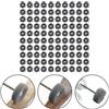 Nylon Soluzioni Lucidanti Efficaci Confezione da 100 Mini Spazzole Spazzole Spazzole G