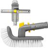 Swimline Spazzola per piscina, grigio/giallo