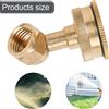 Ottone Spruzzatore Montaggio Con 5 Foro Nebulizzatore Presa for Professionale