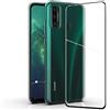 Custodia Cover TPU ,Pellicola VETRO Temperato, per HUAWEI P SMART 2019-2020