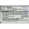 vhbw Batteria per ZTE MU500, MU501, HyperMobile MU5001 5G 4000mAh 3,85V