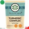 Nutra Core Curcuma Complesso 6000mg Capsule- (95% Curcuminoidi & 10% Gingerol) -90 Pillole