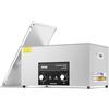 VEVOR Pulitore ad Ultrasuoni 22L con Timer Riscaldante Cestello, Macchina Digitale a Cavitazione Sonica, Pulitrice Ultrasuoni 480 W per Strumenti di Orologi, Occhiali, Monete, Utensili Metallici
