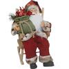 INAB L.SCOTTISH BABBO NATALE SU SEDIA 30cm