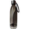 AR.CA. S.A.S. Borraccia portatile, Acqua 500ml, Nera sport,Base e tappo in acciaio inox