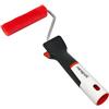 Nespoli - Mini Rullo per Pittura 11cm Trattato al Teflon Surface Protector, Rullo Pittura Oggetti e Fai da Te per Smalti Acqua e Solvente, Manico Ergonomico Soft Touch - Rilascio Vernice Efficiente