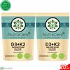 Nutra Core Vitamina D3 10000iu K2 B12 10000mcg (Calcio+Magnesio) Capsule-Vitamin D3