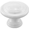 prime-line Products N 7439 bi-fold Door knob, 1 - 11/16 in. Diametro esterno, DieCast, bianco