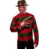 Rubie's Rubies Nightmare on Elm Freddy Krueger camicia da uomo con maschera costume per adulti, come mostrato, XL UK