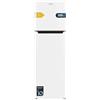 Cecotec Frigorifero Combinato 250L Bolero CoolMarket Combi 250 WD Vetro Nero D. Compressore Inverter Plus Cristallo Nero 180X55Cm, No Frost, Distributore d'Acqua, Classe D, Multi Air Flow